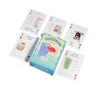 Zwpontia Cocktail Playing Cards,Colorful Funny Novelty Board Games | Adult Party Card Games,for Holiday Festival Activities Night Birthdays Family Gatherings Friends Gatherings Adventure Home Birthday