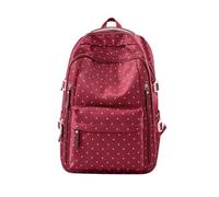 Zwpontia Cute Backpack Waterproof Girls Nylon Dot Laptop Bookbag