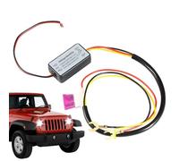 Zwpontia Daytime Running Light Controller,12-18V Plug-Play | LED DRL Automatic Control - for Highway Driving Enthusiasts Daytime Touring Tunnel Entry Exit Rural Roads