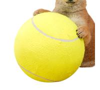 Zwpontia Dog Chew Toy - Puppy Chew Tennis Ball - Oversize Pet Accessory Chewing Toys For Indoor Outdoor Small Medium Large Pets