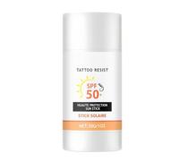 Zwpontia Face Sunscreen Stick | Tattooing Sunblock Stick 30g - Waterproof SPF 50+ Sun Protection Product for Family Pool Days Beach Music Festival Outdoor Adventure Seekers