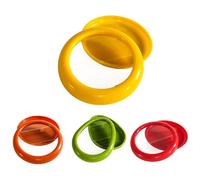 Zwpontia Fruit&Vagetables Stoirage Containers For Fridge - Onion Saver And Storage Container, Onion Savers For Refrigerator, 4 Storage Containers Set For Avocado, Onion, Tomato, Lemon Keeper Etc