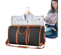 Zwpontia Garment Bag for Travel, Large Capacity Travel Duffel Bag, Carry Garment Duffle Bag,Travluxe Foldable Travel Bag,Foldy Luux Bag,Convertible Hand Luggage, Waterproof Garment Bag