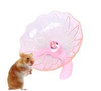 Zwpontia Hamster Wheel - Small Animal Exercise Wheels - Gerbil Fitness Toys, Jogging Spinner, Transparent for Gerbils, Mice, Hedgehog and Other Small Pets