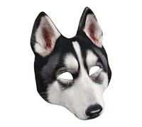 Zwpontia Husky Masquerade Masque,Realistic Carnival Masque - Halloween for Masquerade Prom, Fancy Dress Costume Cosplay Props