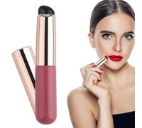 Zwpontia Lip Brush for Lipstick,Compact Silicone Lip Scrub for Girls | Lightweight Face Makeup Tool for Home School Outdoor Business Trip Party
