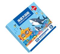 Zwpontia Magnetic Puzzle | Road Trip Activities Toys - Toddler Games for Learning Education Development for Boys Girls Kids Age 2-6 Kindergartens Preschool Birthday Road Trip Airplane Travel