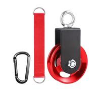 Zwpontia Pulley System for Home Gym - Heavy-Duty Pulley Carabiner Set,Quick-Release Noise-Reducing Workout Equipment for Home Gym Setup Farm Equipment Lifting Clothesline