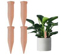 Zwpontia Self Watering Spikes, Plant Automatic Watering Devices - Automatic Irrigation System Terracotta Slow Release Dripper for Gardening Houseplants Greenhouse Grass Flower Beds