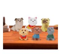 Zwpontia Sensory Toys for Adults - Soft Cute Dog Shape Sensory Toys,Miniature Novelty Games for Daily Life Anger Management All Ages Teens Youth Family Friends School Work