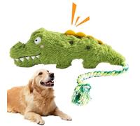 Zwpontia Squeaky Toys for Dogs - Dog Stuffed Animals Chew Toy - Funny Stuffed Enrichment for Poodle Bulldog Senior Home Indoor Travel Camping Enhance Playful Moments During Indoor Outdoor Activities