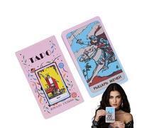 Zwpontia Tarot Deck,Russian Language Traditional Standard Tarot Decks | Spiritual Guidance Reading Game for past Lives Mindfulness Meditation Self Discovery Parties Rituals Exploration