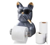 Zwpontia Toilet Paper Holder Funny - Wall Mount Cute Toilet Tissue Holder - Bathroom Accessories for Sheep Farm Friends Small Space Offices Home Closet Reading Room Restaurant