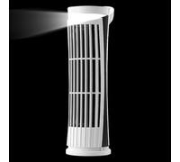 Zwpontia Tower Fan for Bedroom - USB Charging Air Blower,Small Bladeless LED Tower Fan for Bedroom Living Room Desk Studio Car Kitchen Travel Garage RV