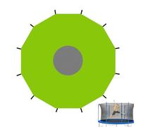 Zwpontia Trampoline Canopy - Trampoline Outdoor Tent,Sunscreen Rainproof Oxford Cloth Enclosures Tarp for Jumping Pool Sports Outdoor Birthday Picnics Waterparks