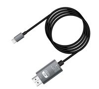 Zwpontia Type C To HDTV - Cable Adapter,4K60Hz Converter Cord for Classroom Teaching Conference Room Presentations Home Entertainment Setup