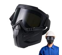 Zwpontia Welding Shield - Welding Head Face Shield | Auto-Darkening Lenses Protective Gear Breathable Headwear Protection for Cutting Grinding Workshop Garage Use