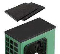 Zwpontia Window AC Drip Cushion - Air Conditioner Foam | Magnetic Adjustable Pan Noise Barrier Tray for Outdoor Cooling, Bedroom Conditioning