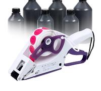 ZWQOZ Manual Label Applicator, Flat Curved Surface Labeling Machine, Rubber Rollers Are More Durable, Can Be Pasted on the Outer Packing Box, Books, Commodity Packaging(Size:M)