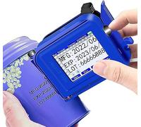 ZWQOZ Mini handheld inkjet, small manual inkjet printer,for All Materials, Quick-Drying Ink Cartridge Included, Portable Markers Pocket Marking Device for Date Time Barcode Logo Batch Number Image