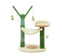 ZWQXZX Cat Tree For Indoor Activity Cat Tree Tower For Indoor Cats Suitable For Kittens Plush Condo With Scratching Posts