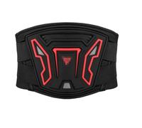 ZWQXZX Waist Support Belt Back Back Support Belt Breathable Mesh Fabric Lumbar Support Belt Unisex Support(Rosso,M)