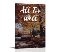 ZWSYHJ All Too WellRetro Aesthetic Canvas Wall Paintings Various Styles of Printmaking Bedroom Wall DecorFrame-style20x30inch(50x75cm)