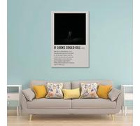 ZWSYHJ Destroy Lonely If Looks Could KillRetro Aesthetic Canvas Wall Paintings Various Styles of Printmaking Bedroom Wall DecorUnframe-style24x36inch(60x90cm)