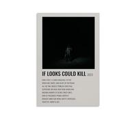 ZWSYHJ Destroy Lonely If Looks Could KillRetro Aesthetic Canvas Wall Paintings Various Styles of Printmaking Bedroom Wall DecorUnframe-style12x18inch(30x45cm)