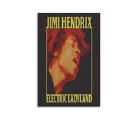 ZWSYHJ Jimi HendrixRetro Aesthetic Canvas Wall Paintings Various Styles of Printmaking Bedroom Wall DecorUnframe-style-1108x12inch(20x30cm)