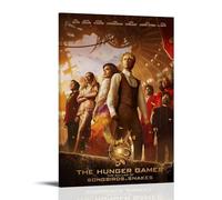 ZWSYHJ The Hunger Games：The Ballad of Songbirds & SnakesRetro Aesthetic Canvas Wall Paintings Various Styles of Printmaking Bedroom Wall DecorFrame-style12x18inch(30x45cm)