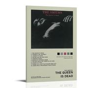 ZWSYHJ The Smiths The Queen Is DeadRetro Aesthetic Canvas Wall Paintings Various Styles of Printmaking Bedroom Wall DecorFrame-style24x36inch(60x90cm)