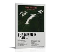 ZWSYHJ The Smiths The Queen Is DeadRetro Aesthetic Canvas Wall Paintings Various Styles of Printmaking Bedroom Wall DecorFrame-style16x24inch(40x60cm)