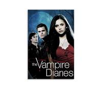 ZWSYHJ The Vampire DiariesRetro Aesthetic Canvas Wall Paintings Various Styles of Printmaking Bedroom Wall DecorUnframe-style20x30inch(50x75cm)