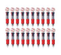 ZWTPGKRD 1 Set Lovely Sports Ball Shaped Multicolor Ballpoint Pens Team School Writing and Note Taking Innovation Ballpoint Pen