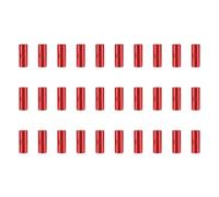 ZWTPGKRD Accuracy Machined Cycle Brake Cable Ferrules Aluminum Mixture Housing Headpieces for Smooth Shifting and Consistent Decelerating Accuracy Machined Bike Cable Tips