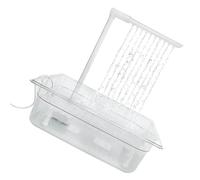 ZWTPGKRD Automatic Bird Bathhouse Bathtub Parrot Shower Box With Multiple Tap Shower Multifunctional Bird Bathtub Budgies Bath Fountain