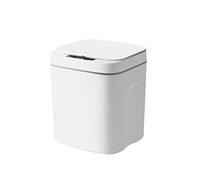 ZWTPGKRD Bathroom Trash Can With Lid Garbage Smart Small Bin Narrow Motion Sensor Creative Basket Bucket