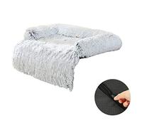 ZWTPGKRD Bed For Dog Cats Pet Square Plush Kennels Small Sofa Cushion Comfort House Supplies Couch Bed Cover Protectors Corner For Large Dogs Plush