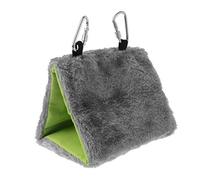 ZWTPGKRD Bird Hanging Hammock Winter Warm Nest Plush Tent Snuggle To Sleep Triangle & Rest For Parrot Hamster Thicken Pet Hammock For Car