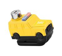 ZWTPGKRD Car Shape Charging Alarm Disc Brake Motorcycle Brake with Alarm Antitheft Security Wheel Discs Locks Antitheft Security Wheel