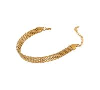 ZWTPGKRD Contemporary Watch Band Wrist Jewelry Mesh Link Chain Wristband Accessories Fashion Lovers Fashionable Ribbon Wrist Accessory