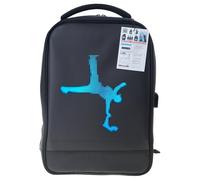 ZWTPGKRD Dynamic Graphics LED Hiking Daypack USB Charging Spacious Storage & App-Controlled Waterproofs Panel Programmable LED Backpacks