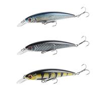 ZWTPGKRD Extended Cast Printing Attractor Contemporary Smooth Fishing Device Slow Sinking Artificial Hard JerkBait Fishing Lures Compacts Storage Box Lures