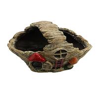 ZWTPGKRD Fish For Tank Decoration Aquarium Hideaway Worn-out Sailing Boat Theme Resin Ornament Rock Cave Landscape Adornment Fish Tank Decorations Background