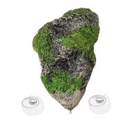 ZWTPGKRD Fish For Tank Rocks Floating Moss Stone With Suckers Aquarium Fish For Tank Stones Decoration Artificial Thre Artificial Moss Stone Floating Rock