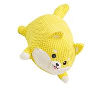 ZWTPGKRD Fleece Squeaky Toy Featuring Chew Resistant Teeth Cleaning and Participatory Play Safe for Small to Average Dogs Dog Chew Toy Permanent