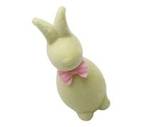 ZWTPGKRD Flockeds Easters Bunnys Ornament Rabbits Sculpture For Kids And Adults Room Decoration Easters Bunnys Figurine