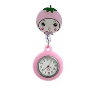 ZWTPGKRD Hanging Lapel Nurse Watch with Silicone Brooch Clip On Design for Quick Time Check Clinics Setting Hospital Professional Nurse Watch