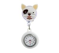 ZWTPGKRD Hanging Lapel Nurse Watch with Silicone Brooch Clip On Design for Quick Time Check Clinics Setting Hospital Professional Nurse Watch